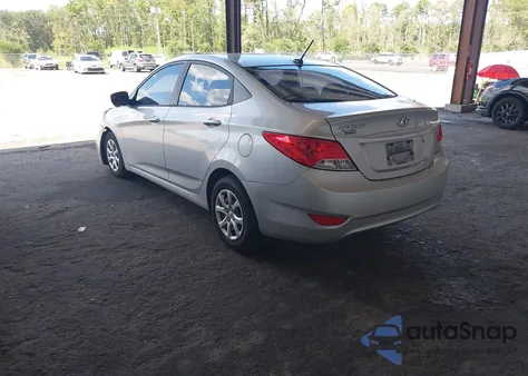 2014 Hyundai Accent Gls z USA, uszkodzony, nr VIN KMHCT4AE0EU728466
